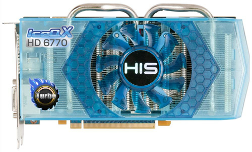 HIS Radeon HD 6770 IceQ X Turbo 1GB GDDR5 HIS Radeon HD 6770 IceQ X Turbo 1GB GDDR5