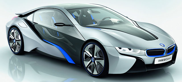 Концепт спорткара BMW i8