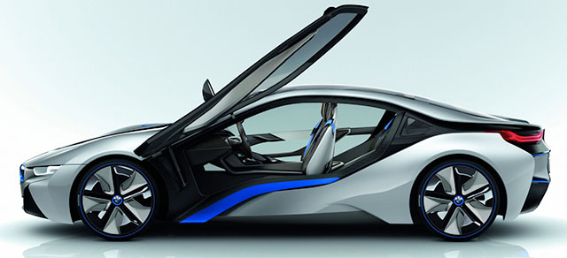 Концепт спорткара BMW i8