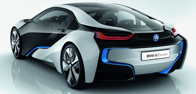 Концепт спорткара BMW i8