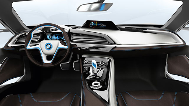 Концепт спорткара BMW i8