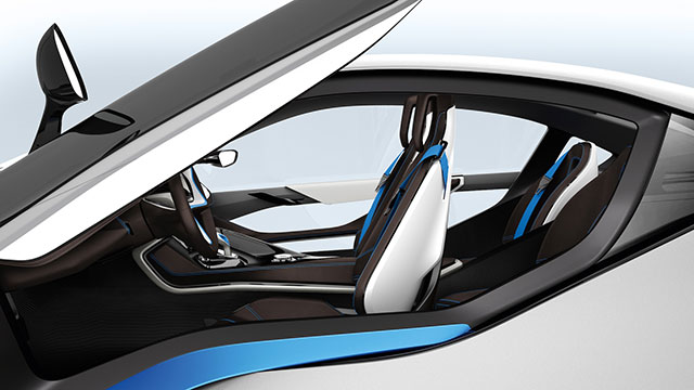 Концепт спорткара BMW i8
