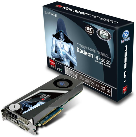 Sapphire Radeon HD 6950 TOXIC Edition Sapphire Radeon HD 6950 TOXIC Edition