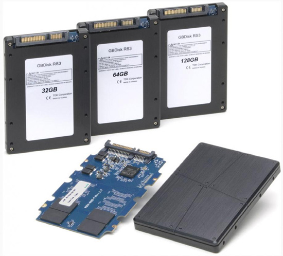 TDK GBDriver RS3 SSDs