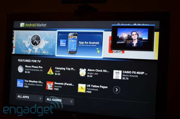 Бета-версия Google TV на базе Android 3.1 для Logitech Revue