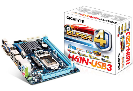 GIGABYTE GA-H61N-USB3 GIGABYTE GA-H61N-USB3