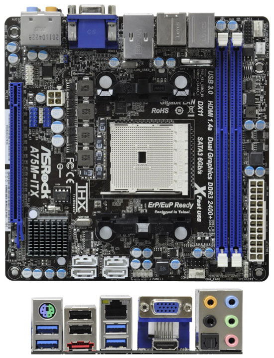 ASRock A75M-ITX ASRock A75M-ITX