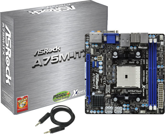 ASRock A75M-ITX ASRock A75M-ITX