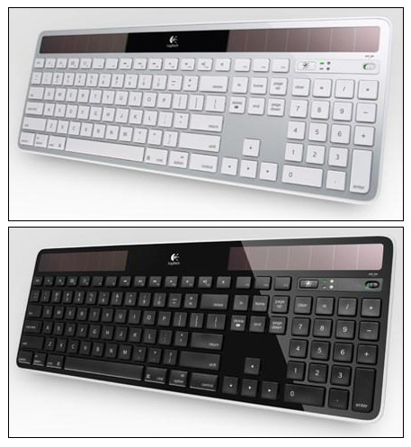  Logitech Wireless Solar Keyboard K750 for Mac 