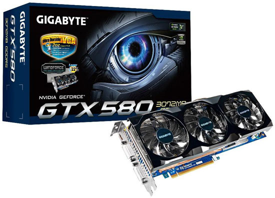 GIGABYTE GV-N580UD-3GI GIGABYTE GV-N580UD-3GI