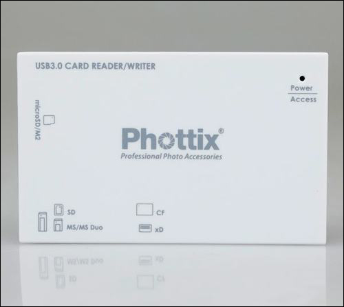 Phottix Turbo USB 3.0 Ultra Speed Card Reader Phottix Turbo USB 3.0 Ultra Speed Card Reader