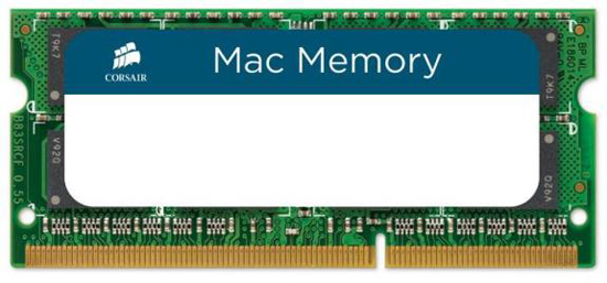 Corsair 4GB DDR3-1066 Memory Module for Macs Corsair 4GB DDR3-1066 Memory Module for Macs