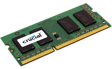 Crucial 8GB DDR3-133 SO-Dimm Memory Module