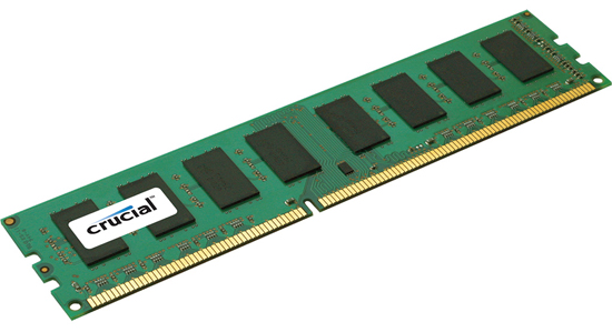 Crucial 8GB DDR3-1333 UDIMM Memory Module