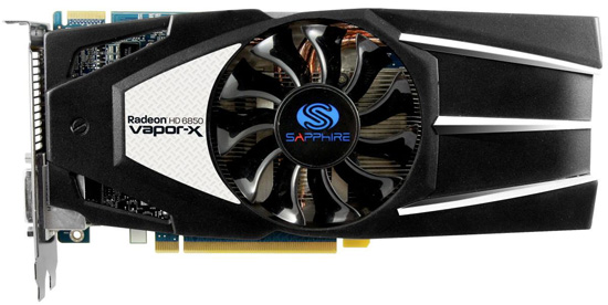  Sapphire Radeon HD 6850 Vapor-X Edition 