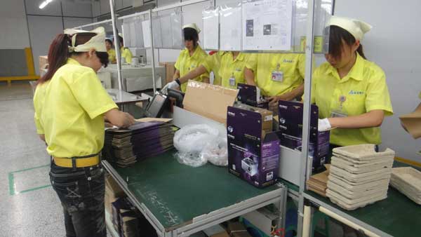 Упаковка продукции Delta Electronics