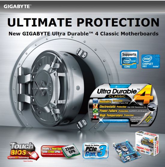 GIGABYTE Ultra Durable 4 Classic GIGABYTE Ultra Durable 4 Classic