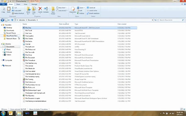 Проводник Windows 8