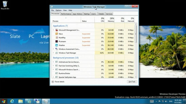 Презентация Windows 8 Developer Preview