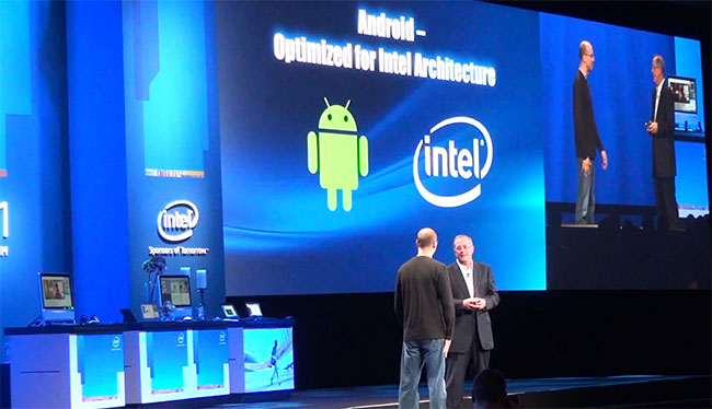 IDF 2011: Intel снова показала смартфон на базе Medfield