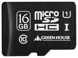 Green House 16GB Class 10 microSDHC Card Green House 16GB Class 10 microSDHC Card