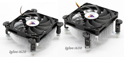  GlacialTech Igloo i620 & i630 Series CPU Coolers 