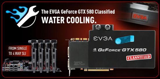 EVGA GeForce GTX 580 Classified Hydro Copper EVGA GeForce GTX 580 Classified Hydro Copper