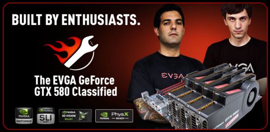 EVGA GeForce GTX 580 Classified EVGA GeForce GTX 580 Classified