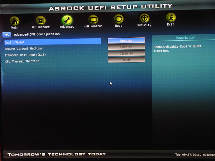  ASRock 970 Extreme4 CPU 1 