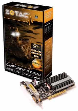 ZOTAC GeForce GT 520 PCI ZOTAC GeForce GT 520 PCI