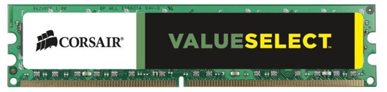 Corsair 8GB Value Select Series DDR3 Memory Module Corsair 8GB Value Select Series DDR3 Memory Module