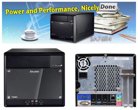 Shuttle XPC SA76R4 Shuttle XPC SA76R4