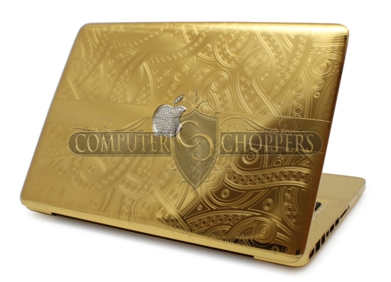  Gold MacBook Pro from the Computer Choppers 