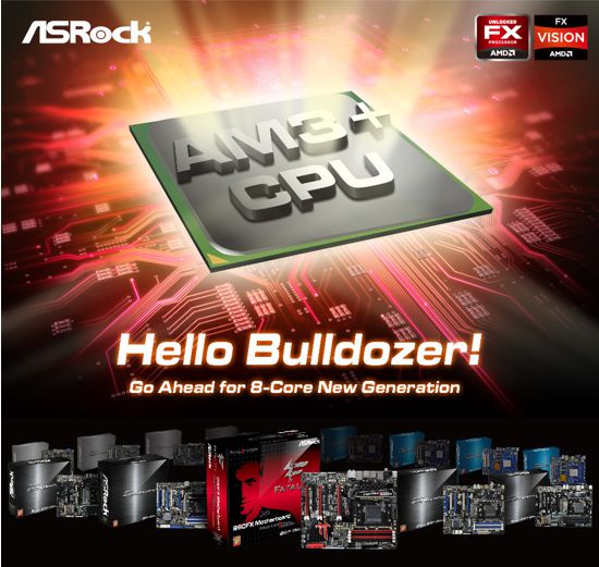 ASRock AM3+ Motherboards ASRock AM3+ Motherboards