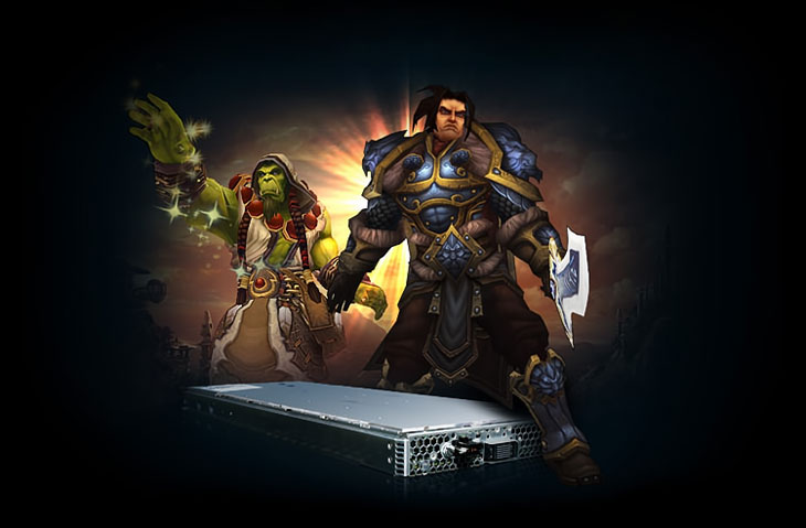 Аукцион от Blizzard Entertainment по продаже блейд-серверов HP BladeSystem