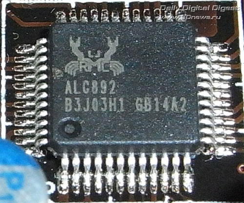  Biostar TA75A+ звуковой контроллер 