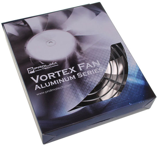 Prolimatech aluminium Series Vortex Silver Wings 140mm FAN