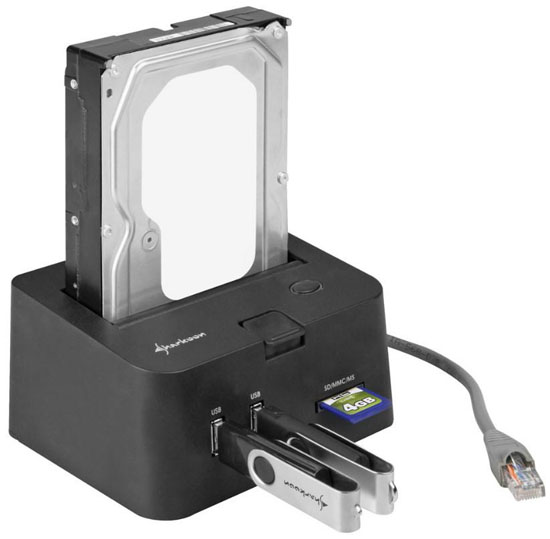 SHARKOON SATA QuickPort Pro LAN (Giga) SHARKOON SATA QuickPort Pro LAN (Giga)
