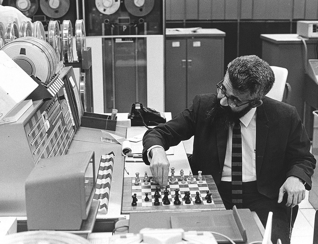  Партия в шахматы против компьютера. 1966 год 