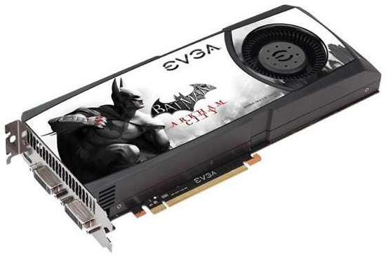 EVGA GeForce GTX 580 Superclocked Batman Arkham City Edition EVGA GeForce GTX 580 Superclocked Batman Arkham City Edition