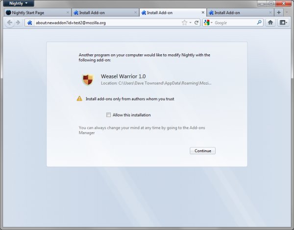 Firefox 8
