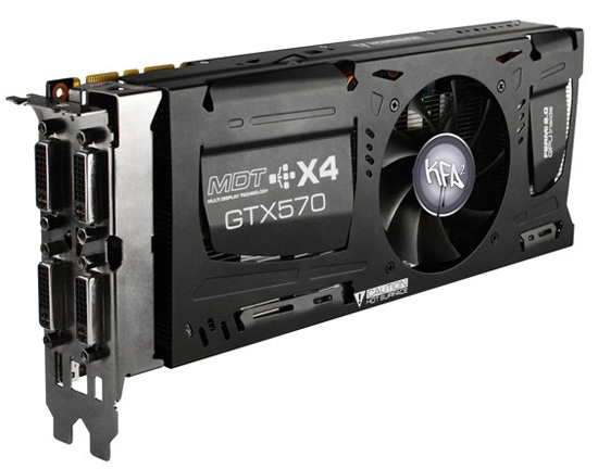 KFA2 GeForce GTX 570 MDT X4 KFA2 GeForce GTX 570 MDT X4