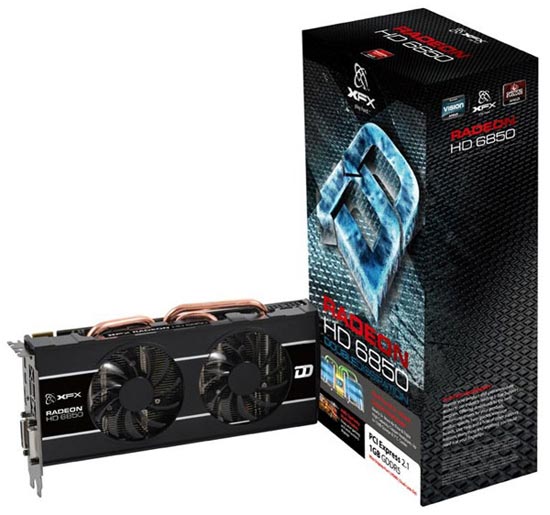 XFX Radeon HD 6850 DD XFX Radeon HD 6850 DD