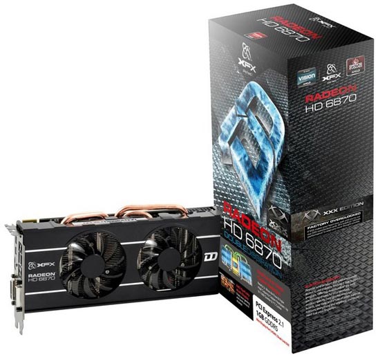 XFX Radeon HD 6870 DD XXX Edition XFX Radeon HD 6870 DD XXX Edition