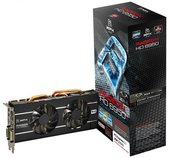 XFX Radeon HD 6950 DD XXX Edition XFX Radeon HD 6950 DD XXX Edition