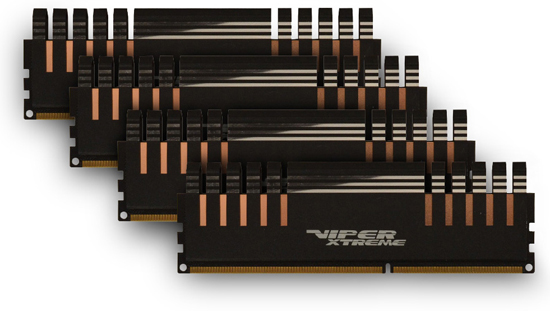 Patriot Viper Xtreme Series, Division 4 Edition DDR3 Quad Channel Memory Kit Patriot Viper Xtreme Series, Division 4 Edition DDR3 Quad Channel Memory Kit