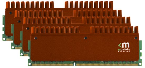  Mushkin Redline Series DDR3 Quad Channel Memory Kit with Ridgeback Red Heatspreaders 