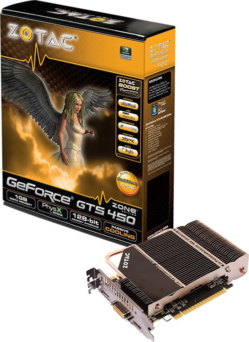 ZOTAC GeForce GTS 450 ZONE Edition ZOTAC GeForce GTS 450 ZONE Edition