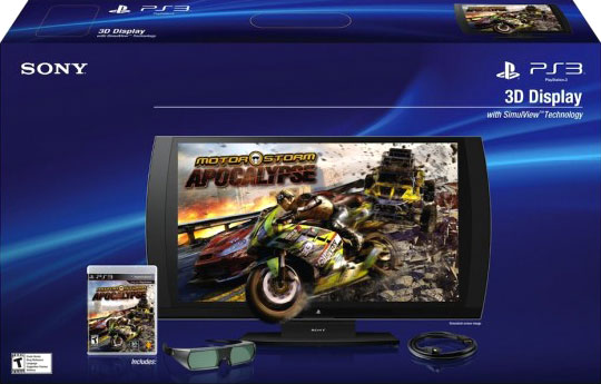  Sony PlayStation 3D Display 
