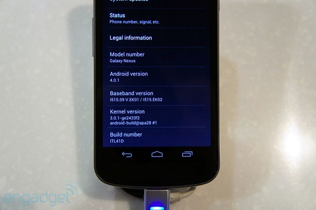 Samsung Galaxy Nexus с поддержкой LTE